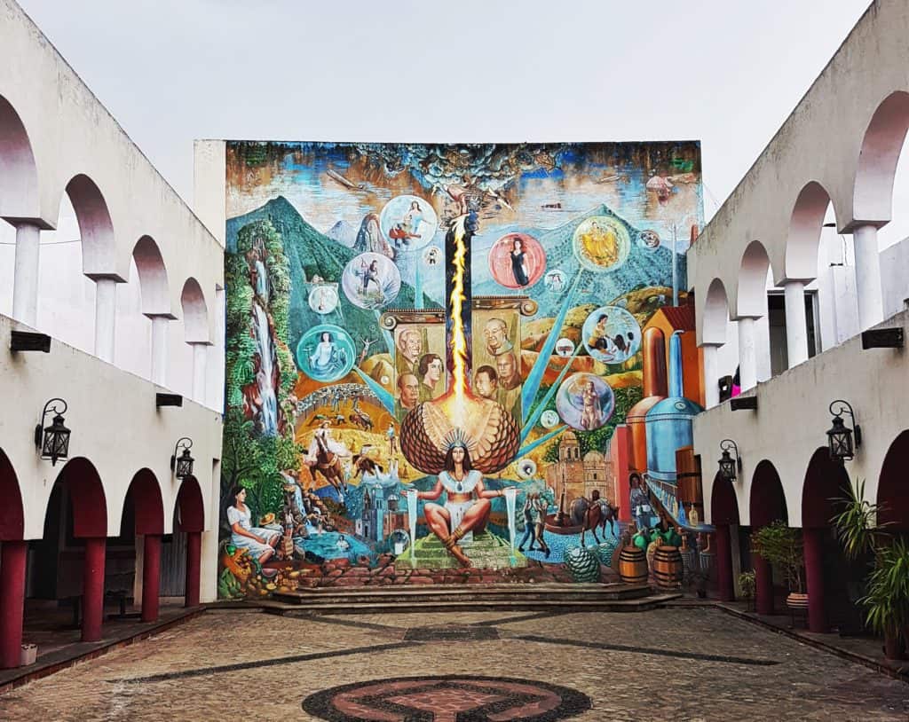 Tequila palacio municipal mural