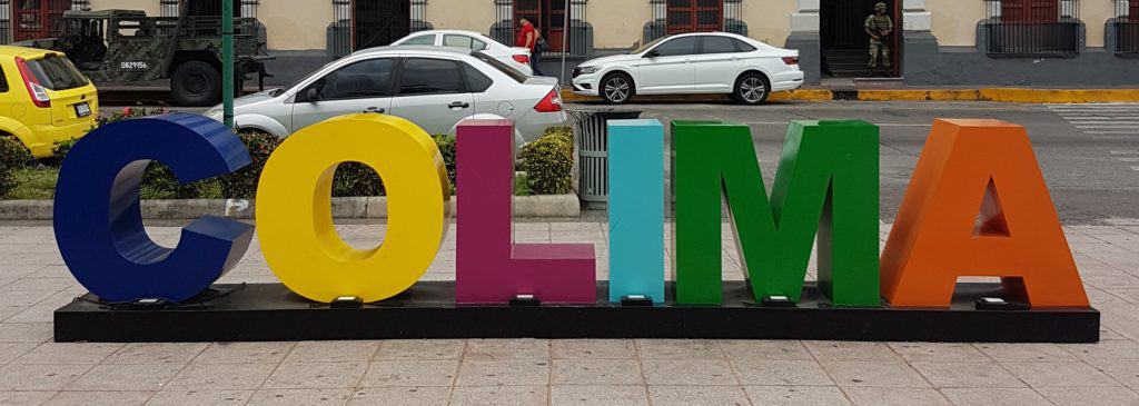 Colima coloured letters