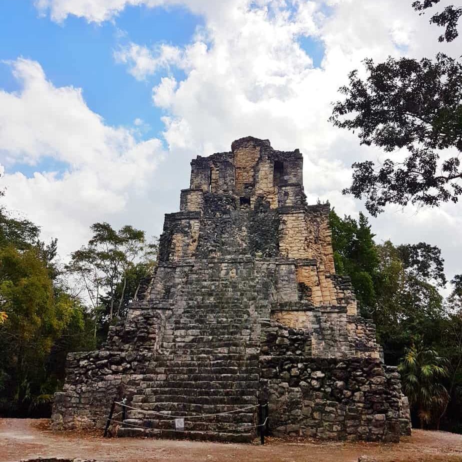 ancient maya pyramid