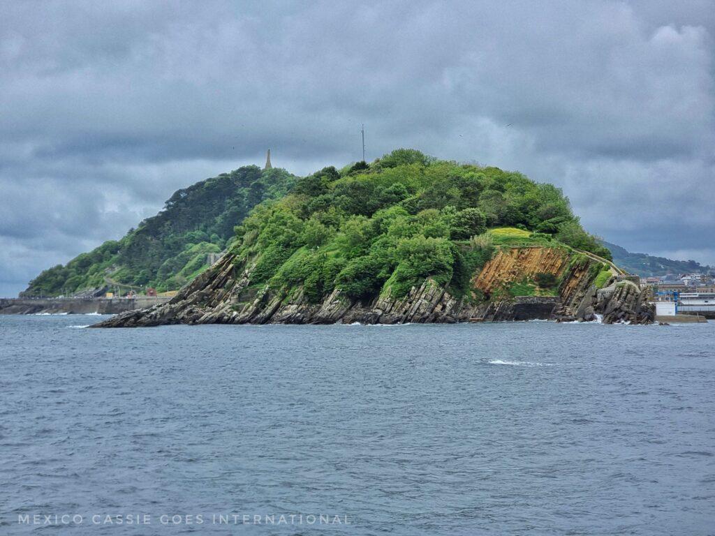 santa clara island on a grey day