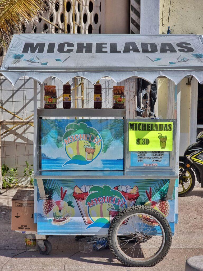 michelada stand (on wheels)