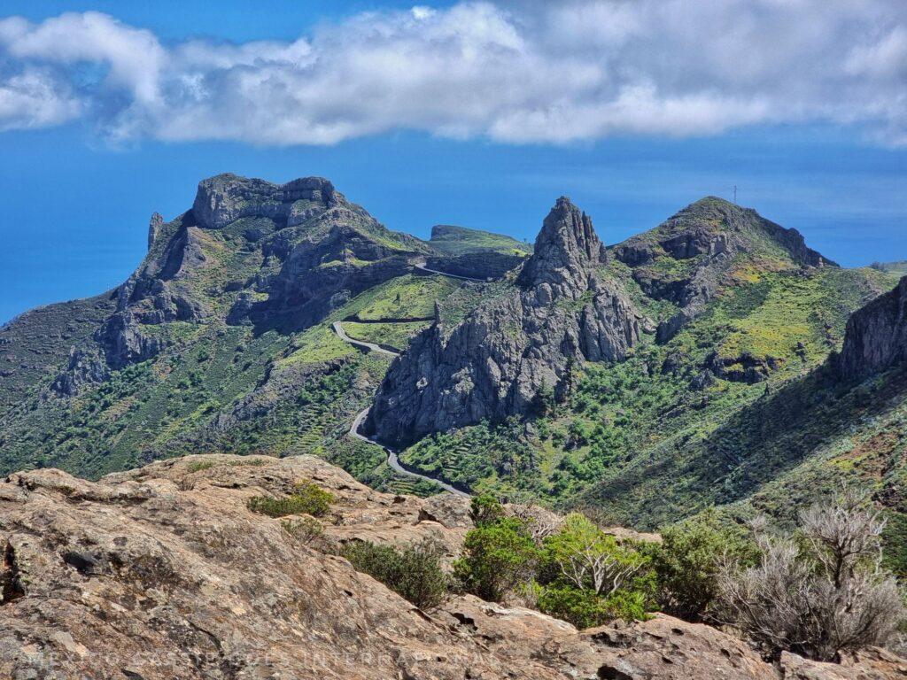 view of mountains in la gomera