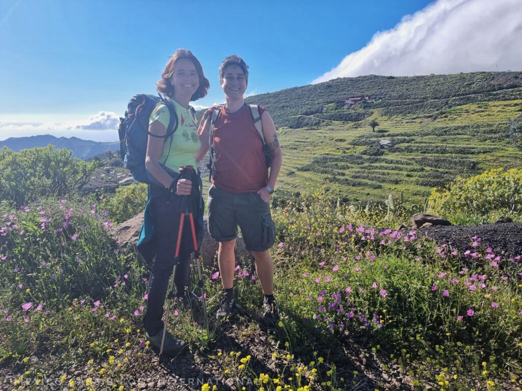 MexicoCassie with Audrey the guide from Ipalan standing with a gorgeous view behind them