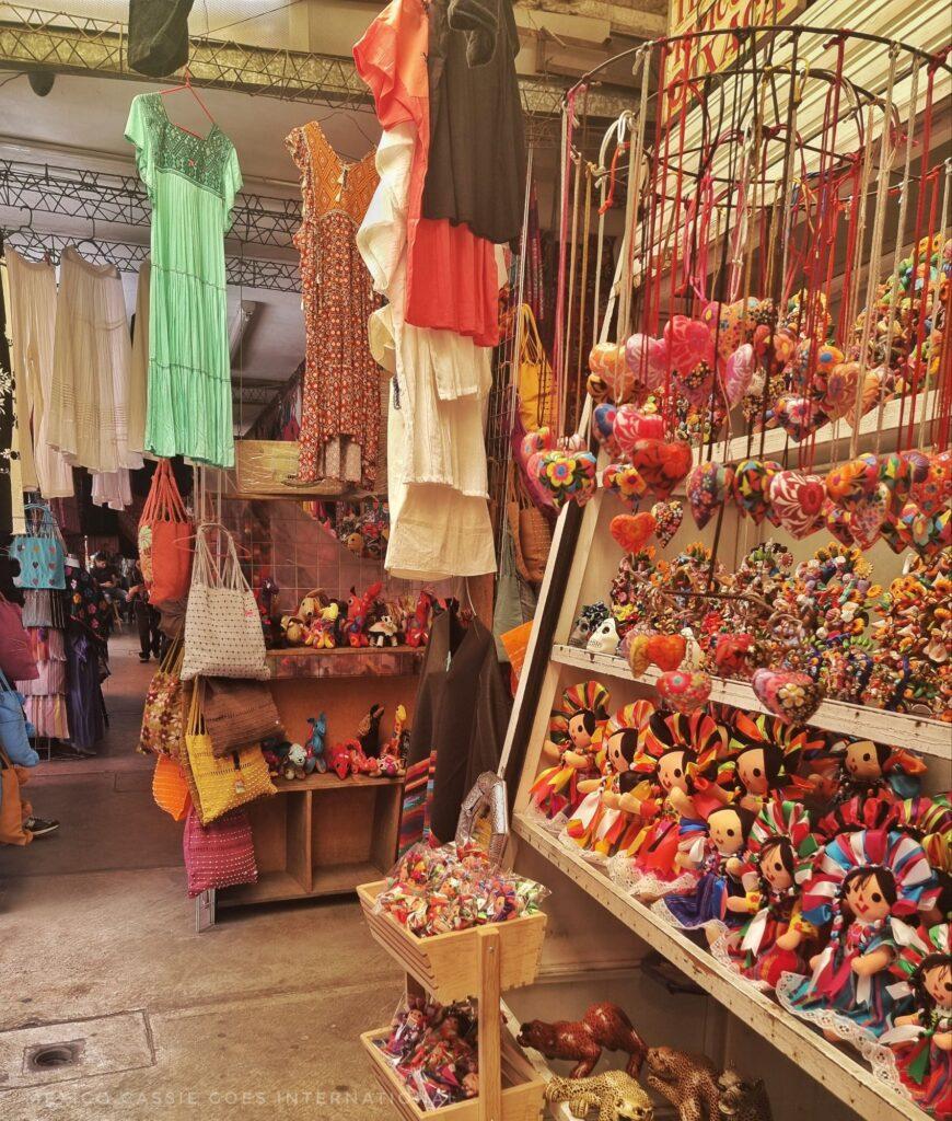 colourful artisan market
