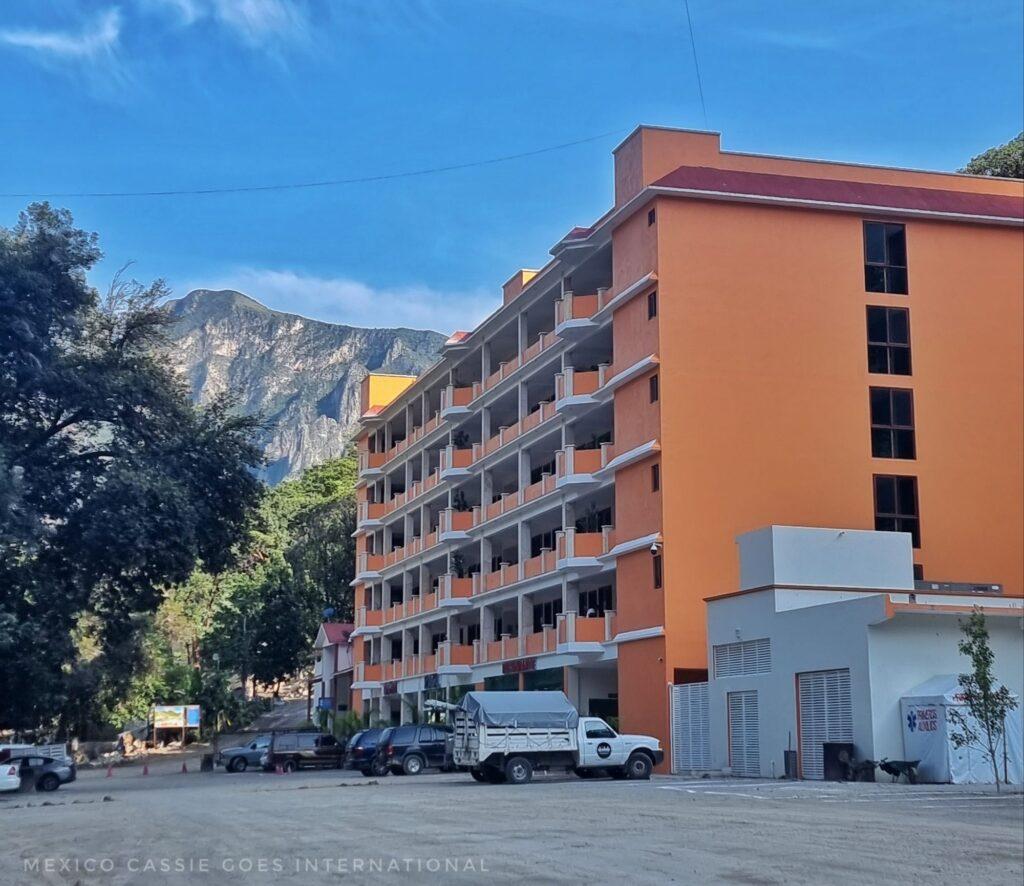 5 storey hotel building and carpark