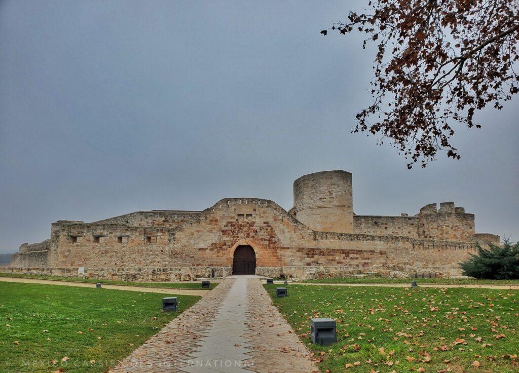 castle of zamora on a grey day