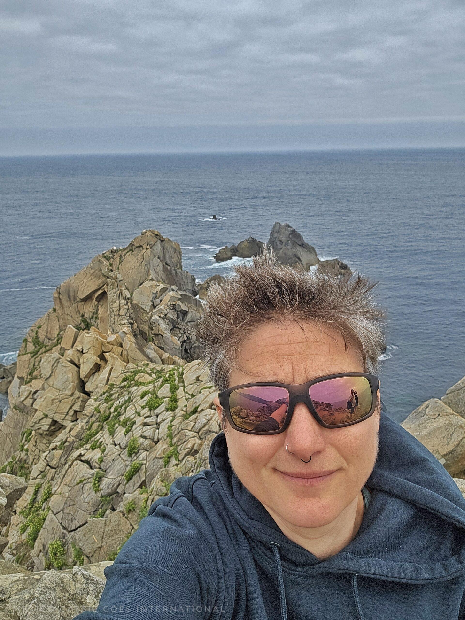 Cass at the northerly most point of Spain